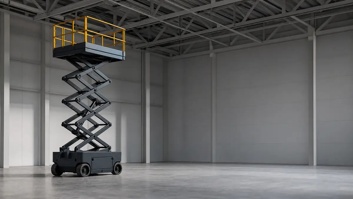 Electric Scissor Lifts jobsite access in Albuquerque